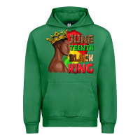 Emerald juneteenth black king Urban Hoodie - texasbilliewilder