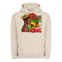 Pigment French Oak juneteenth black king Urban Hoodie - texasbilliewilder
