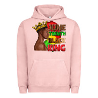 Pigment Salmon juneteenth black king Urban Hoodie - texasbilliewilder