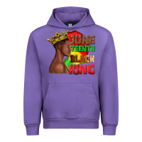 Tulip juneteenth black king Urban Hoodie - texasbilliewilder