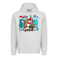 Dove Grey up to snow good Premium Hoodie - Zillion Design Studio