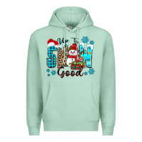 Seafoam up to snow good Premium Hoodie - Zillion Design Studio