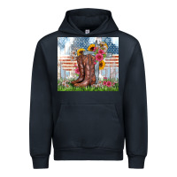 Navy christian western Urban Hoodie - Zillion Design Studio