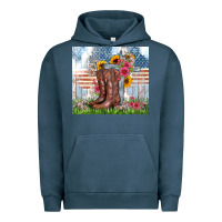 Pigment Midnight Navy christian western Urban Hoodie - Zillion Design Studio