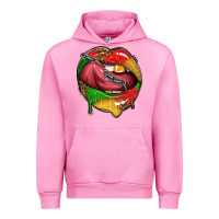 Fuchsia Pink juneteenth day lips Urban Hoodie - texasbilliewilder