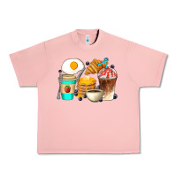 Salmon Breakfast Coffee Cups Urban Heavy Tee - Artiststas