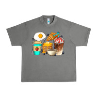 Tornado Breakfast Coffee Cups Urban Heavy Tee - Artiststas