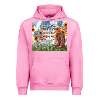Fuchsia Pink christian western american made country raised Urban Hoodie - Zillion Design Studio