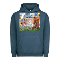 Pigment Midnight Navy christian western american made country raised Urban Hoodie - Zillion Design Studio