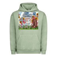 Pigment Oil Green christian western american made country raised Urban Hoodie - Zillion Design Studio