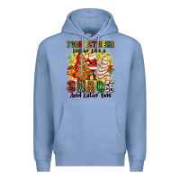 Colony Blue torn between looki like a snack and eatin one Premium Hoodie - Zillion Design Studio