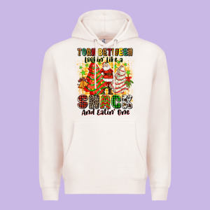 Torn Between Looki Like A Snack And Eatin One Premium Hoodie Designed By Zillion Design Studio
