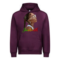 Juneteenth Black Woman Urban Hoodie | Teevron