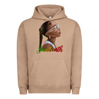 Pigment Burro juneteenth black woman Urban Hoodie - texasbilliewilder