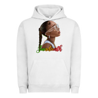 Pigment Lunar Rock juneteenth black woman Urban Hoodie - texasbilliewilder