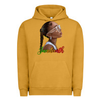 Pigment Peanut Butter juneteenth black woman Urban Hoodie - texasbilliewilder