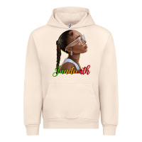 Sandshell juneteenth black woman Urban Hoodie - texasbilliewilder