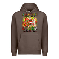 Coffee torn between looki like a snack and eatin one Premium Hoodie - Zillion Design Studio