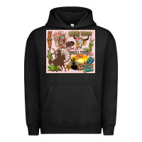 Pigment Black wild west western Urban Hoodie - Zillion Design Studio