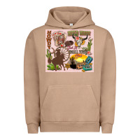Pigment Burro wild west western Urban Hoodie - Zillion Design Studio