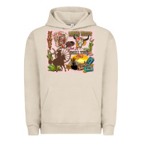 Pigment French Oak wild west western Urban Hoodie - Zillion Design Studio
