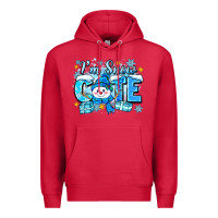 Cardinal im snow cute Premium Hoodie - Zillion Design Studio