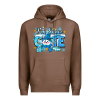 Chestnut im snow cute Premium Hoodie - Zillion Design Studio