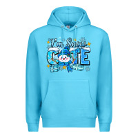 Ocean Blue im snow cute Premium Hoodie - Zillion Design Studio