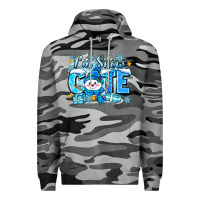 Slate Camo im snow cute Premium Hoodie - Zillion Design Studio