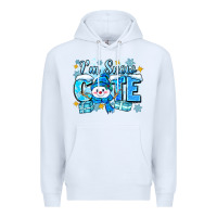 White im snow cute Premium Hoodie - Zillion Design Studio