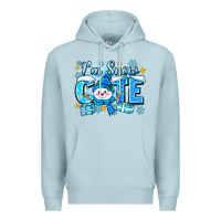 Blue Mist im snow cute Premium Hoodie - Zillion Design Studio