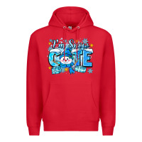 Red im snow cute Premium Hoodie - Zillion Design Studio