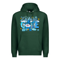 Sports Green im snow cute Premium Hoodie - Zillion Design Studio