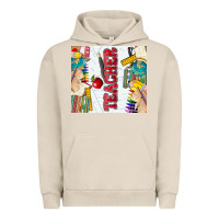 Pigment French Oak teacher Urban Hoodie - Zillion Design Studio