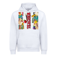 White teacher Urban Hoodie - Zillion Design Studio