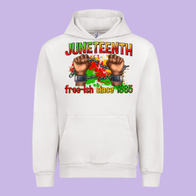 Urban Hoodie juneteenth free ish since 1865