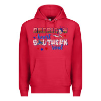 Cardinal American heart southern soul Premium Hoodie - texasbilliewilder