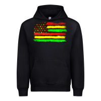 Black juneteenth flag Urban Hoodie - texasbilliewilder