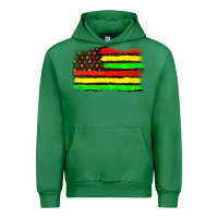 Emerald juneteenth flag Urban Hoodie - texasbilliewilder