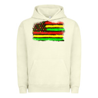 Pigment Pistachio juneteenth flag Urban Hoodie - texasbilliewilder