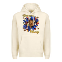 Tofu American honey with bee Premium Hoodie - texasbilliewilder