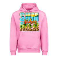 Fuchsia Pink summer vibes Urban Hoodie - Zillion Design Studio