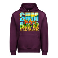 Mauve Wine summer vibes Urban Hoodie - Zillion Design Studio