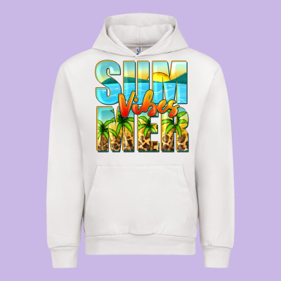Summer Vibes Urban Hoodie Designed By Zillion Design Studio