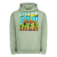 Pigment Oil Green summer vibes Urban Hoodie - Zillion Design Studio