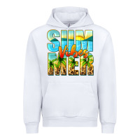 White summer vibes Urban Hoodie - Zillion Design Studio