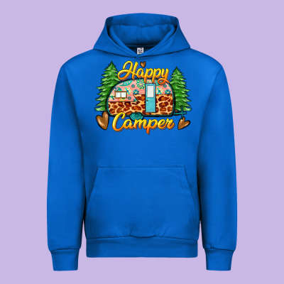 Happy Camper Urban Hoodie Designed By Zillion Design Studio