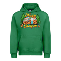 Emerald happy camper Urban Hoodie - Zillion Design Studio