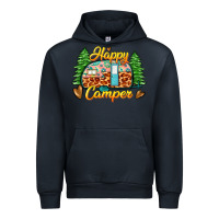 Navy happy camper Urban Hoodie - Zillion Design Studio