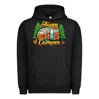 Pigment Black happy camper Urban Hoodie - Zillion Design Studio